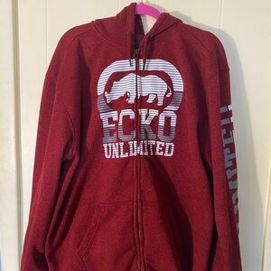 Ecko Unltd Red Hoodie